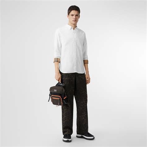 burberry check cuff shirt|Burberry Check cotton shirts.